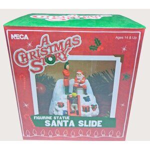 A Christmas Story Santa Slide Figurine Statue By NECA Ages 14+ New Old Stock